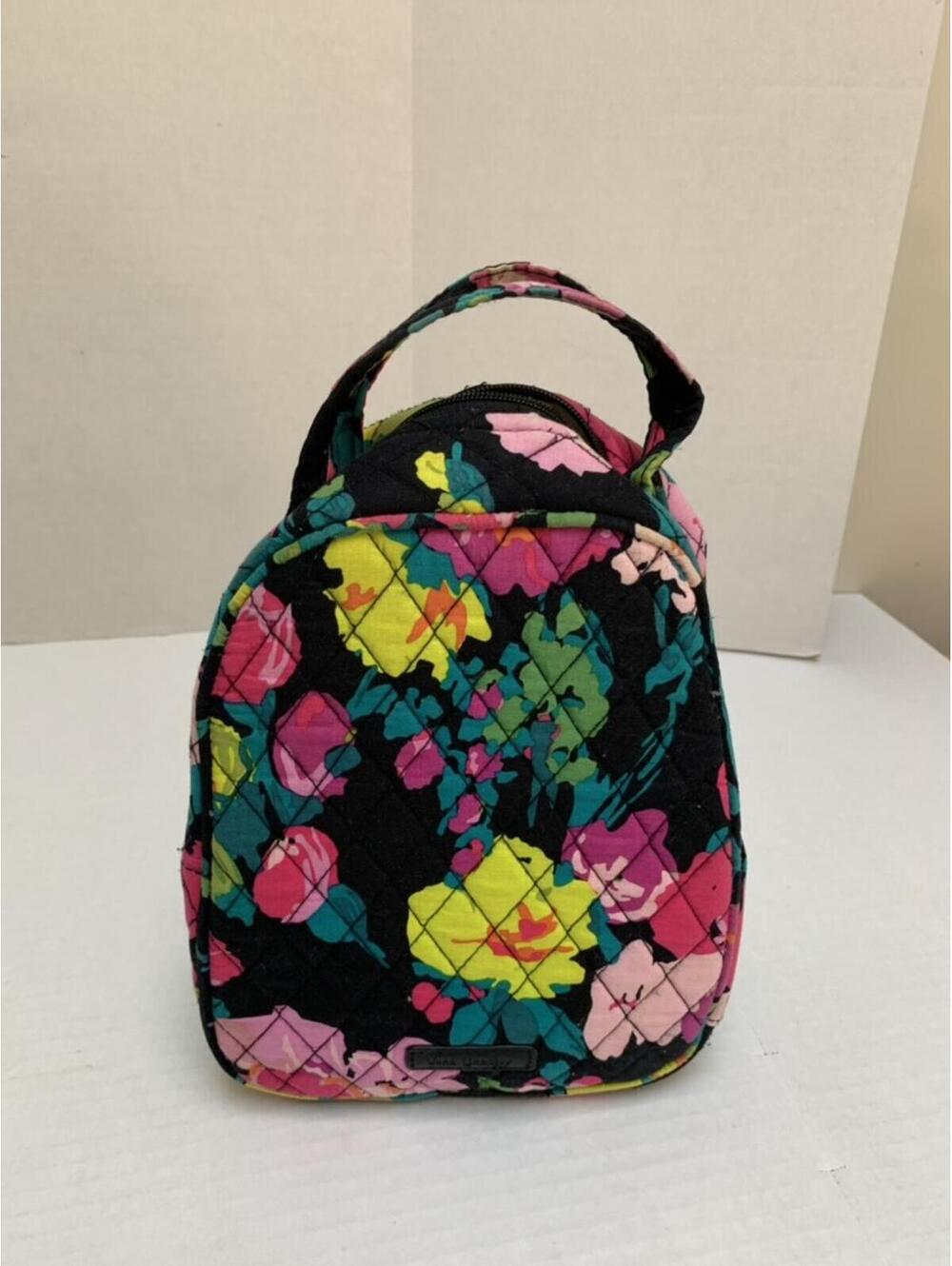 Vera Bradley Lunch Bunch Bag Hilo Meadow Pattern